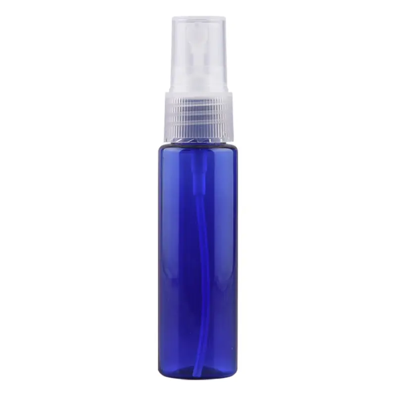 Botol pompa pengap kosmetik Matte plastik putih transparan dengan penyemprot kabut 30ml