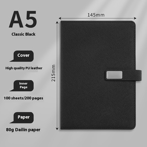 Cross-Biên Giới Khóa Kinh Doanh A5 Bìa Cứng Da Máy Tính Xách Tay Phích Cốc Hộp Quà Tặng Biểu Tượng Tùy Chỉnh Giá Trị Cao Notepad - Product Image 6