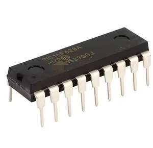 Buen Precio, Microcontrolador PIC16F628A-I/P, Chip MCU IC de 8 Bits, 20MHz, 3.5KB (2K X 14) FLASH, 18-PDIP, PIC16F628A, Listo para Enviar - Product Image 1