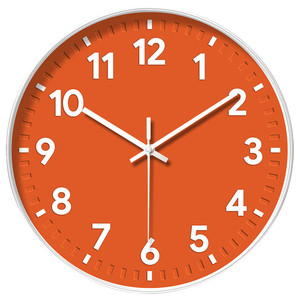 Personalizzare orologio rotondo in vetro per la casa <span class=keywords><strong>da</strong></span> 12 pollici al quarzo nordico silenzioso senza ticchettio soggiorno moderno semplice orologio <span class=keywords><strong>da</strong></span> parete digitale classico - Product Image 2