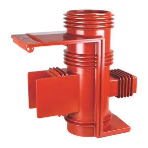 CH3-40.5KV/660 High Voltage Insulation Bushing Red Epoxy Resin Contact Box For 40.5kv Switchgear