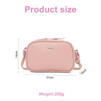 Vente en gros de sac à bandoulière en cuir artificiel de créateur tendance sac à bandoulière élégant pour femmes sac à bandoulière pour filles