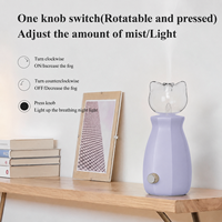 Diffuseur d'arômes commercial HIITII, nébuliseur rechargeable LED portable sans eau pour huiles essentielles, hôtel et maison