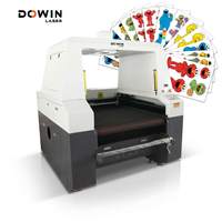 Máquina de Corte Láser de 70*90cm para Cortar Rollos de Película, Papel y Adhesivos DTF, Cortadora Láser con Visión Artificial para Producción DTF
