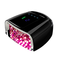 Lampe à ongles UV LED sans fil ODM 96W, 42 perles rechargeables, séchoir portable haute performance pour manucure à domicile, sans fil, pour usage domestique