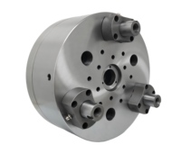Mandrin de serrage hydraulique Autochuck FD-09 à prix abordable, en acier usiné CNC, mandrin de tour à 3 mors de 125 mm pour applications CNC
