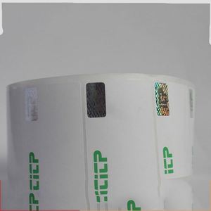 Custom Printing Laser Holographic Seal Overlay <b>Sticker</b> Security Logo Label Custom Hologram <b>Sticker</b> - Product Image 5