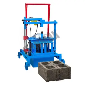 Máquina para fabricar bloques manual de ladrillo de colocación eléctrica