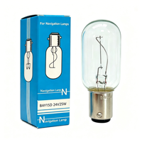 Ampoule de signalisation marine T25 BAY15D 24V 220V 25W 40W, lampe de navigation, lampe de bateau, remplacement d'ampoule incandescente