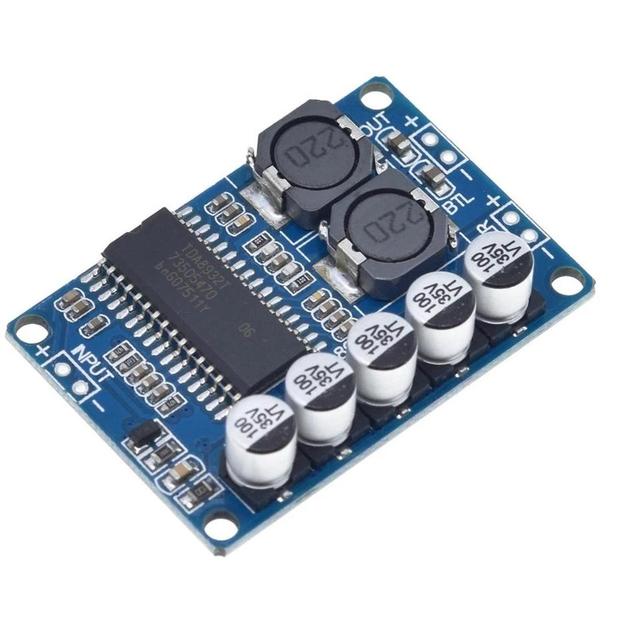 Digital Power Amplifier Board Module 35w Mono Amplifier Module High-power TDA8932 Low Power Consumption