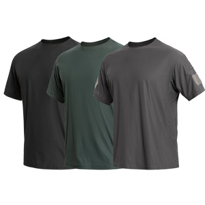 Camiseta Táctica de Manga Corta para Hombre, Transpirable y de Secado Rápido para Entrenamiento al Aire Libre, Marca YUEMAI, Venta al Por Mayor - Product Image 1