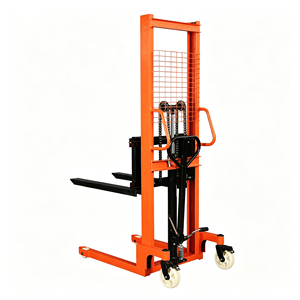 Gerbeur manuel hydraulique 1 tonne 2 tonnes, chariot élévateur à fourches réglables pour entrepôt, kit professionnel neuf, vente chaude OEM - Product Image 1