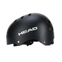 Casque de protection double usage haute qualité pour roller, skateboard et cyclisme, en PU, personnalisable, bleu, durable, pour adolescents et adultes, conforme EN1077