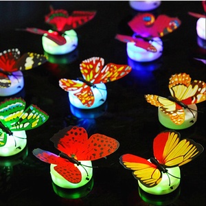 Habitación <span class=keywords><strong>bar</strong></span> Oficina Fiesta Decoración Led mariposa Luz LED Mariposa Luces de noche - Product Image 1