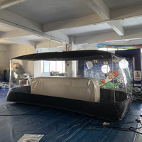 Garage gonflable extérieur transparent de tente de bulle de couverture de voiture