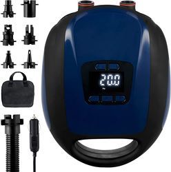 Ventes directes d'usine Polotrag voiture alimentation filaire numérique 12V DC électrique Sup pompe à Air gonflable bateau pompe de charge - Product Image 4