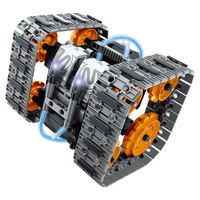 IM.Master 8051 Robot Model Perakitan Kontrol Jarak Jauh Sekolah Dasar, Pemrograman APP, Mainan Anak Laki-laki, Set Blok Bangunan