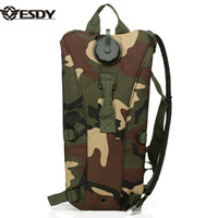 Sac à dos tactique 3l, poche d'hydratation, randonnée escalade survie en plein air