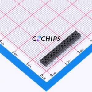 CLT-113-02-S-D-BE Pin Socket SMD,P=2mm Connector ( Pitch: 2mm )( Row Spacing: 2mm )( Mounting Type: Vertical Mount ) - Product Image 1
