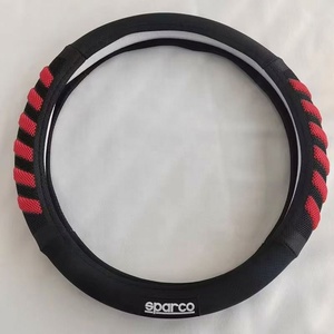 Fundas de Volante de Cuero <span class=keywords><strong>Sparco</strong></span> de 38-40CM Compatibles con Toyota, Mercedes Benz, Audi, Tacoma, A5, Camry, A6, Z4, Highlander - Product Image 5