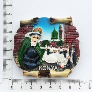 Turquía mapa bandera <span class=keywords><strong>Estambul</strong></span> regalos turísticos globo resina pegatina Antalya Mardin Konya Kemer <span class=keywords><strong>viaje</strong></span> recuerdos Turquía nevera imán - Product Image 6