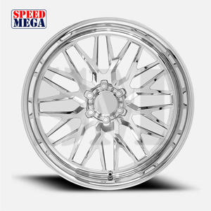 ล้อรถบรรทุกอเมริกันฟอร์ซ รุ่น 24x12 24x14 26x12 26x14 26x16 28x16 30x16 ขัดเงา 6x5.5 8x170 8x180 สำหรับรถแรม - Product Image 2