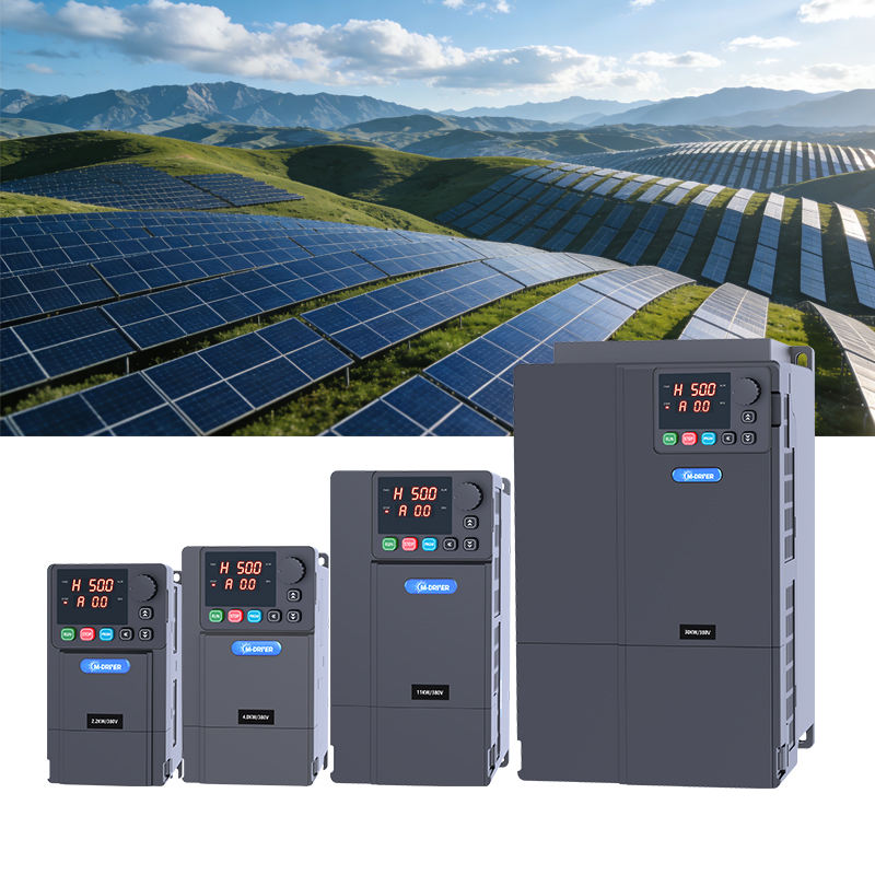 4kw MPPT 3 Phase Solar Water Pump Inverter M-driver 5HP for Deep Well ...