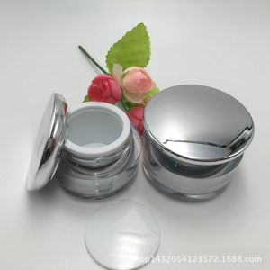 Crema acrílica para el cuidado de la piel en frasco con forma de hongo 5g 10g 15g 20g 30g 50g Humectante para el rostro Crema de belleza Crema de lujo para mujer - Product Image 4