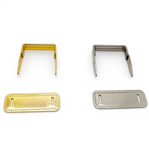 Accessoires de quincaillerie pour boîtes cadeaux en métal en forme de pont arqué, boucles de ceinture en cuir, fermoirs et clips – Vente directe usine - Product Image 2