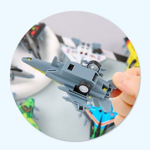 Jouet de vol amusant pour enfants modèle d'avion d'avion coloré jouet cadeau pour tout-petit enfants présente une boîte au trésor pour la salle de classe - Product Image 5