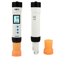 COM-300 outils de mesure numérique de la qualité de l'eau 4 en 1 TDS EC température PH mètre pour dispositif de test étanche