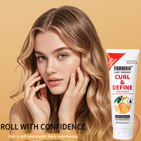 Esensi Tanaman Alami Menutrisi Rambut Kering Anti Kusut, Memberikan Volume Tinggi, Berkilau, dan Menata Rambut 250ml Krim Esensi Rambut Keriting