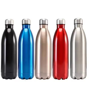 500ml Stainless Steel Vacuum Insulated Bullet-Shaped <b>Hot</b> <b>Cold</b> Drinking Water Bottle Outdoor Gym Sport Tumbler Gift Cup Low MOQ - Product Image 6