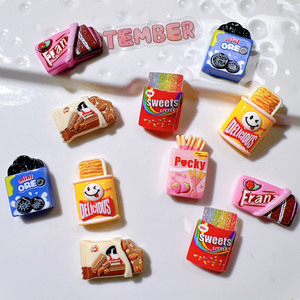 Dulces Adornos de Resina con Diseño de Gatos de Dibujos Animados para Decoración de Carcasas de Teléfono Móvil, Accesorios para el Cabello y Joyería - Product Image 5