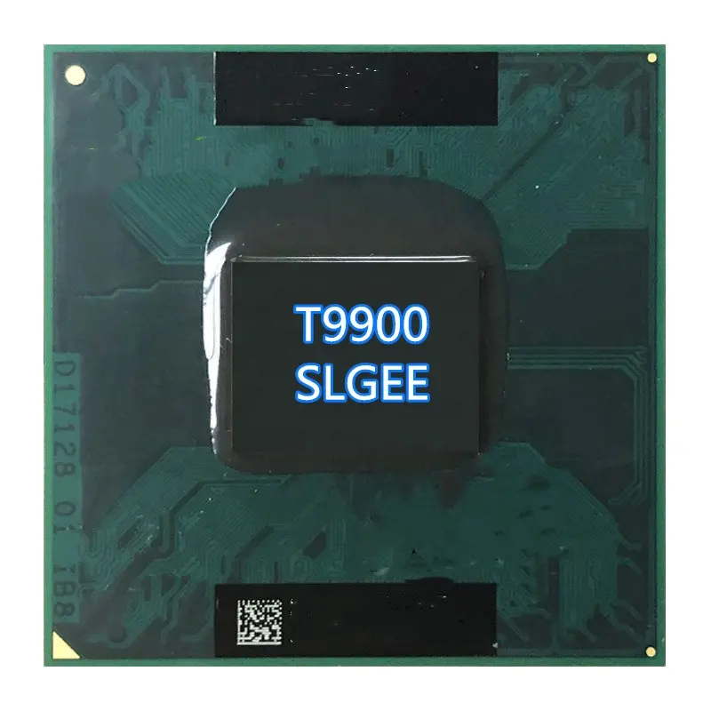 Processador intel, para intel core duo 2 duo t9900 slgee 3.0 ghz dual-core cpu 6m 35w soquete