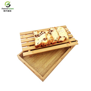 เขียงไม้ไผ่เฮงยูชิงพินอเนกประสงค์สำหรับหั่นและเสิร์ฟขนมปัง - Product Image 3