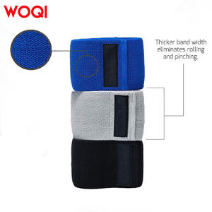 Juego de bandas elásticas de resistencia Woqi de 36x8 cm, resistencia media, portátil, para ejercicios de piernas y cadera, correa de yoga para adultos, fitness. - Product Image 4