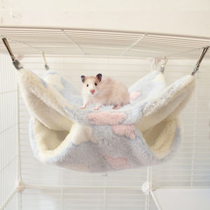 Produttore interno confortevole appeso morbida gabbia di peluche amaca traspirante per il gatto cucciolo gattino altri piccoli animali - Product Image 1