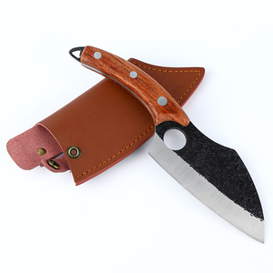 Cuchillo de Carnicero Forjado a Mano para Cortar Carne, Cuchillo de Chef de Espiga Completa con Funda y Caja de Regalo, Acero de Alto Contenido de Carbono - Product Image 6