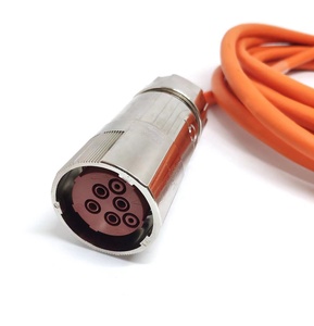 ขั้วต่อไฟฟ้าแบบตรง bibo SMART SVLEC DIN IP67 M23 6 ขา 25A 1000V สำหรับสายเคเบิล - Product Image 2