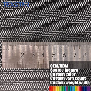 <span class=keywords><strong>Prix</strong></span> d'usine Tissu maille tricotée hexagonale souple et résistante pour robes de mariée, robes de bal et jupes - Product Image 3