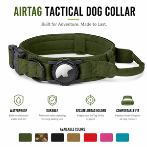 <span class=keywords><strong>Collier</strong></span> tactique <span class=keywords><strong>pour</strong></span> <span class=keywords><strong>chien</strong></span> AirTag en gros, directement <span class=keywords><strong>de</strong></span> l'usine, <span class=keywords><strong>collier</strong></span> d'entraînement K9 avec poignée Ming Jia - Product Image 2
