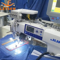 LF-PZN5030-X Nouvelle machine à coudre industrielle automatique pour la découpe de patte de boutonnage, fonctionnement informatisé, fonctionnalités multifonctions, brevetée
