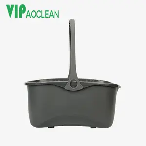 VIPaoclean Super Large Capacity Bath Mopping Water PP Plastic Water Bucket With Handle