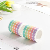 Rouleau d'autocollants personnalisés multi-styles, ruban washi imprimé rétro, ruban washi indien