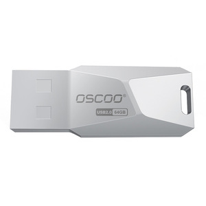 OscOO <b>Usb</b> Flash Drive Metal 8GB 16GB 32GB 64GB <b>USB</b> <b>2.0</b> Silver - Product Image 5