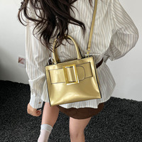 Sac bandoulière tendance de luxe léger de style européen et américain, grand format, avec fermeture éclair, pour femme, idéal pour les trajets quotidiens