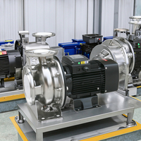 Pompe centrifuge horizontale CA à économie d'énergie, pompe multi-étages pour système de refroidissement d'eau industriel