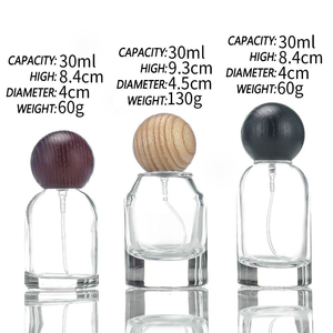 Round Perfume Glass <b>Bottle</b> 30ml 50ml 100ml With Customize Logo <b>Box</b> Packaging - Product Image 3