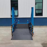 Plateforme de levage mobile pour le chargement et le déchargement de camions, élévateur électro-hydraulique, palan de levage de conteneurs, modèle en acier au carbone